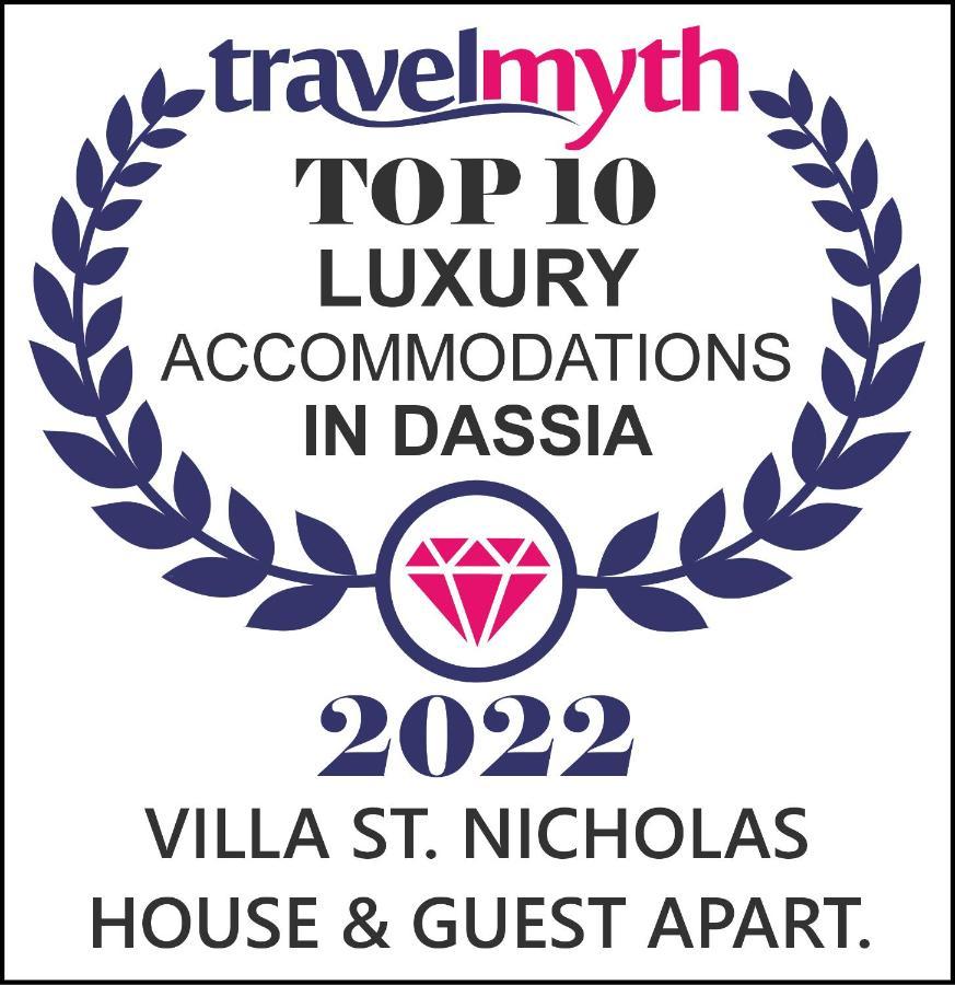 Villa St. Nicholas House&Guest Apart. Dassia  Exterior foto
